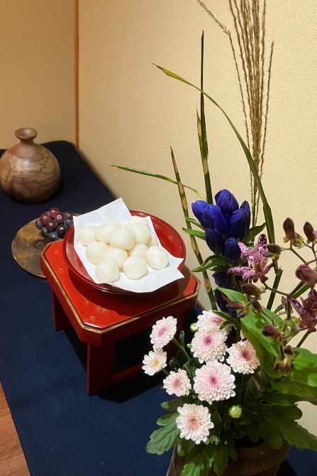 日本茶を愉しむ会月見茶会（2023年9月）